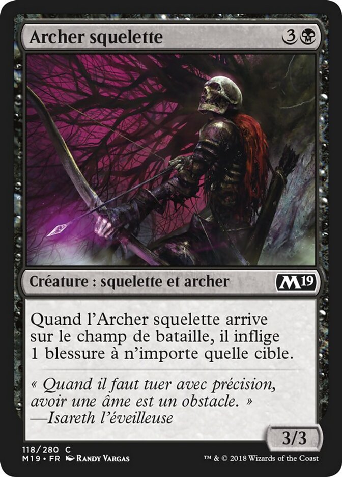 Archer squelette