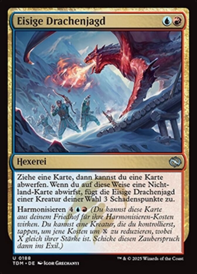 Eisige Drachenjagd