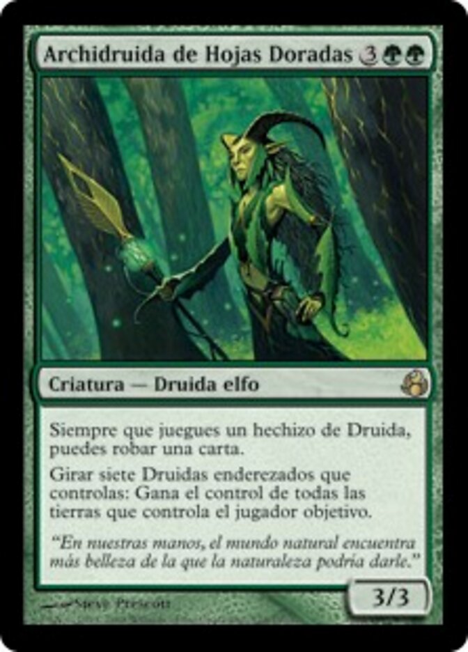 Archidruida de Hojas Doradas