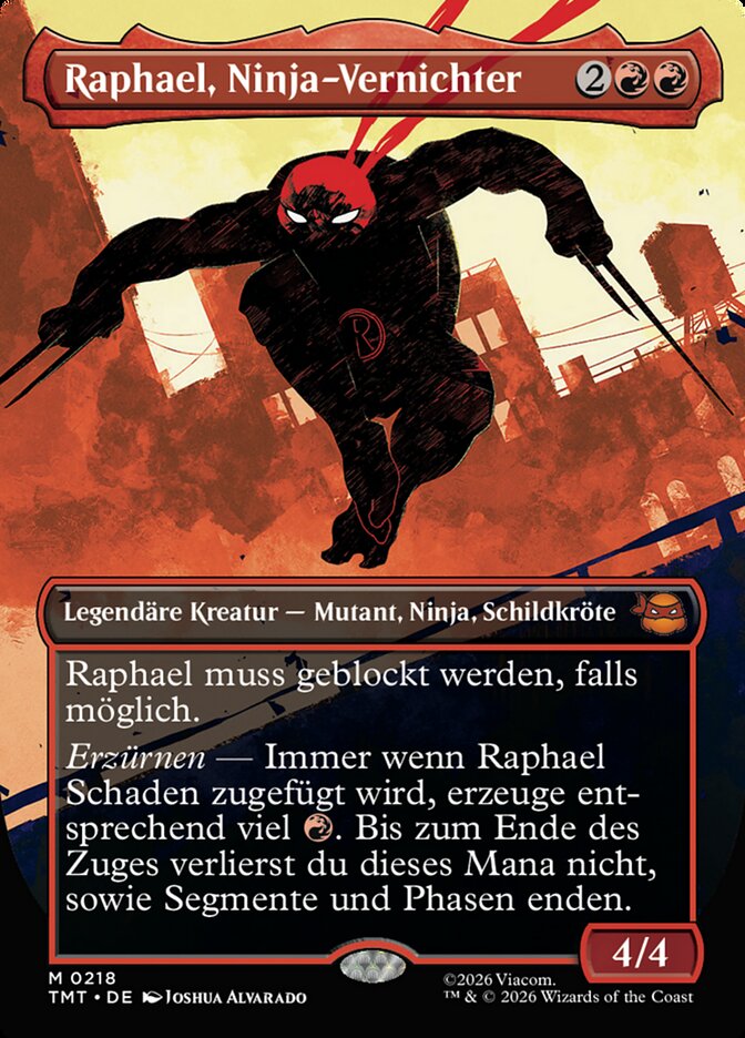 Raphael, Ninja-Vernichter