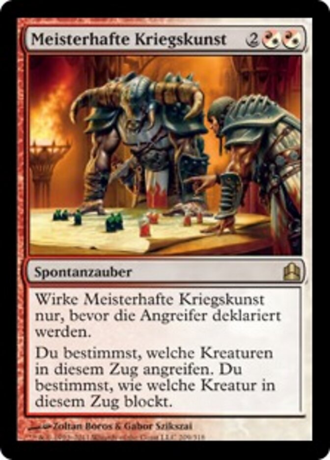Meisterhafte Kriegskunst