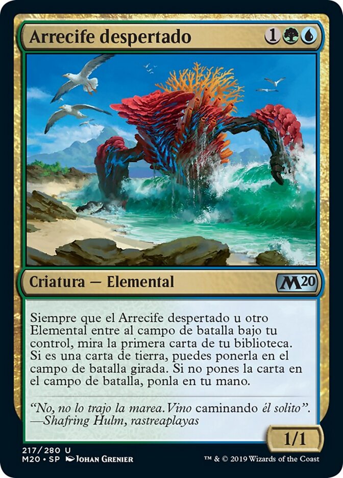 Arrecife despertado