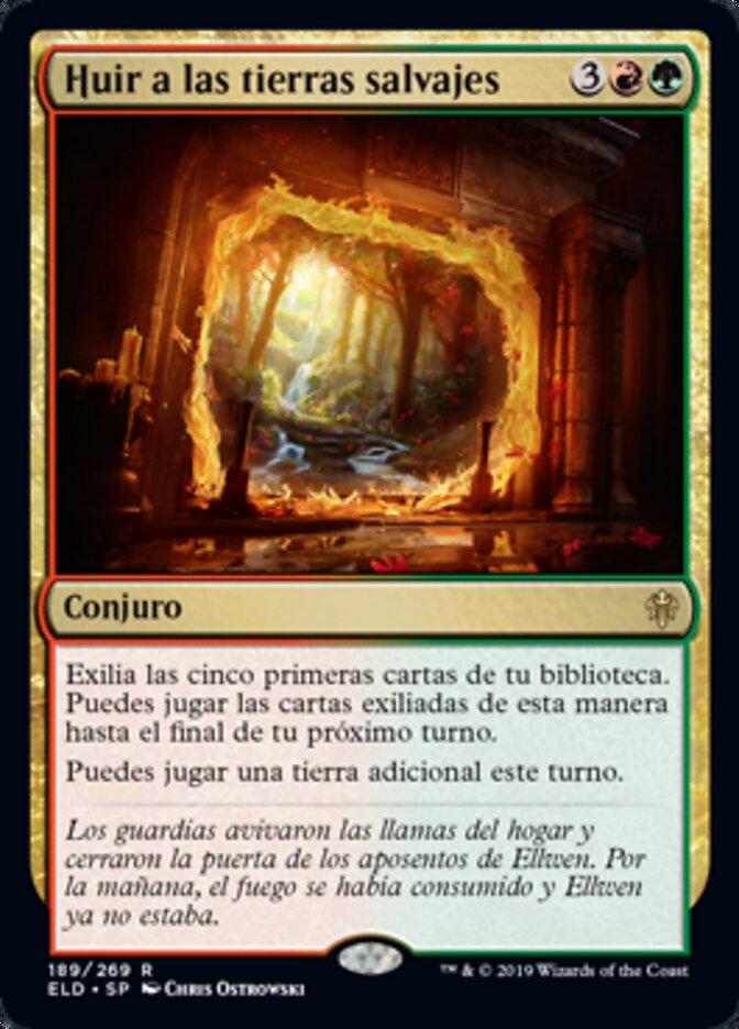 Huir a las tierras salvajes
