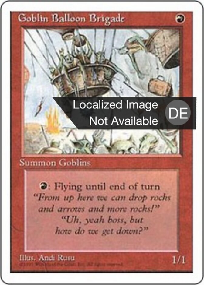 Ballonbrigade der Goblins