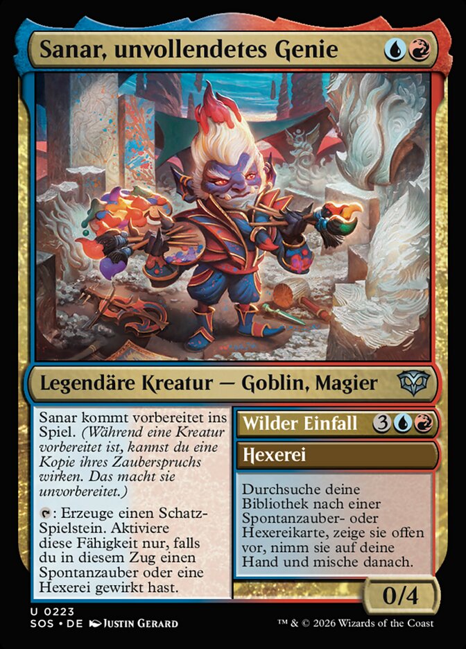 Sanar, Unfinished Genius // Wild Idea