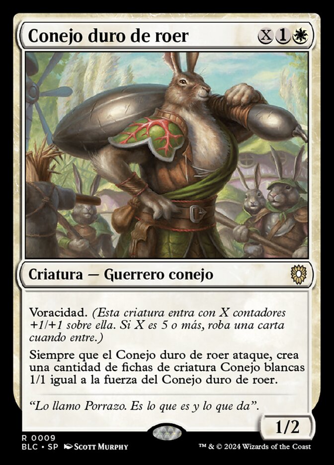 Conejo duro de roer