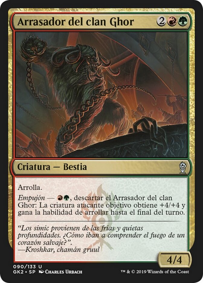 Arrasador del clan Ghor