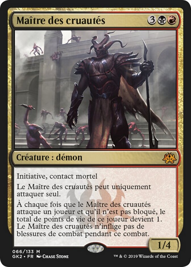 Maître des cruautés