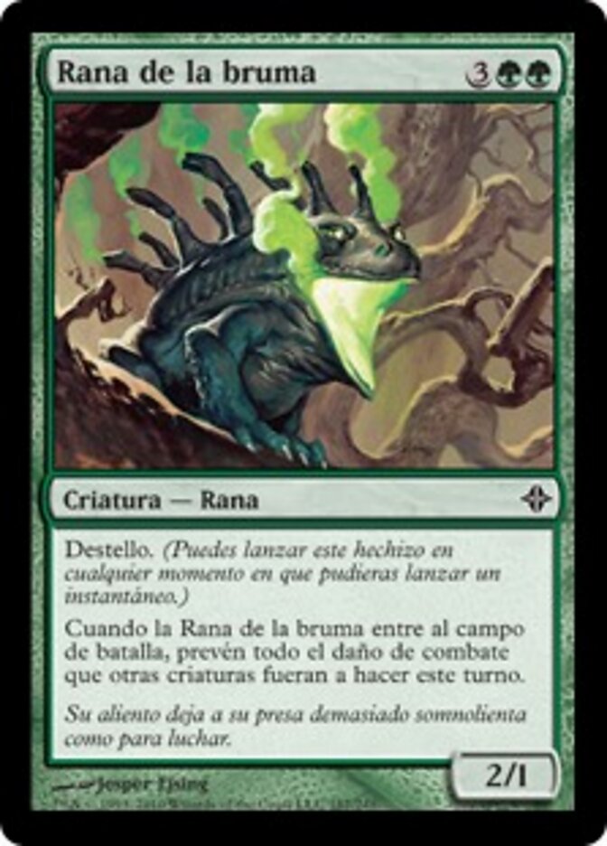 Rana de la bruma
