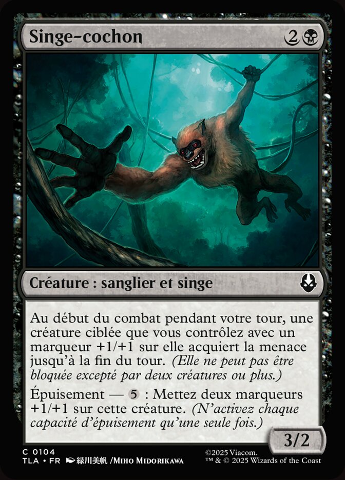 Singe-cochon