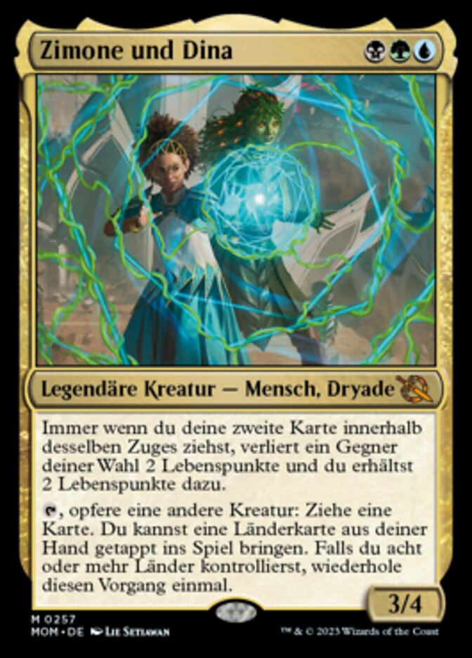 Zimone und Dina