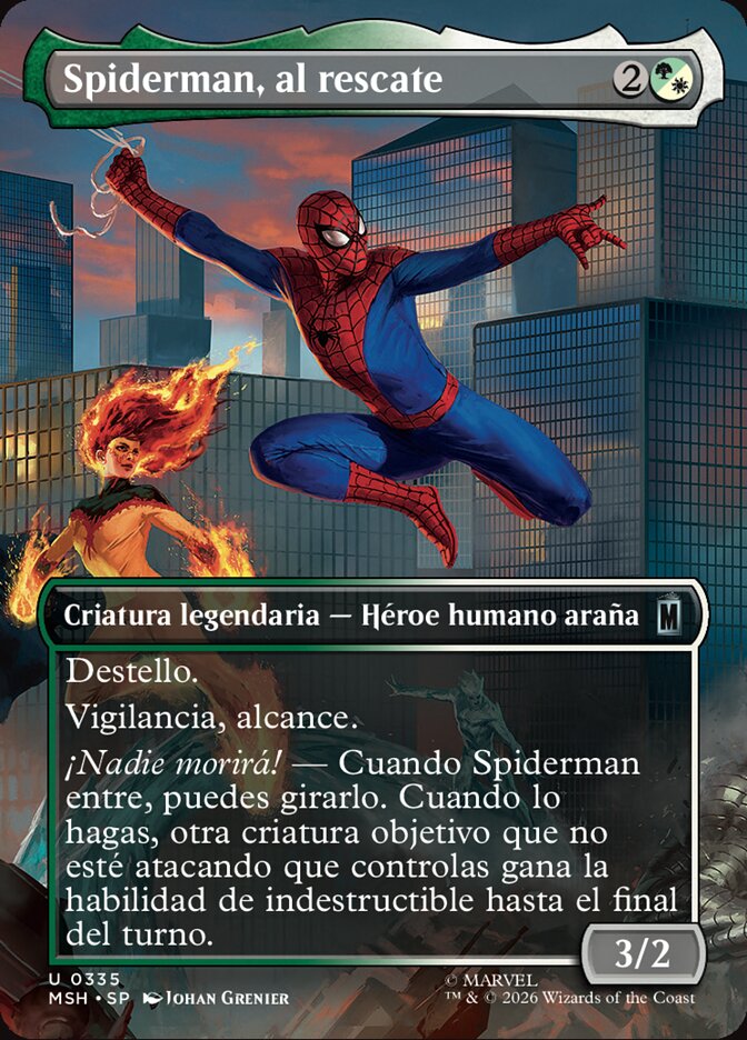 Spiderman, al rescate
