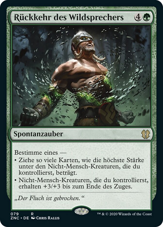 Rückkehr des Wildsprechers