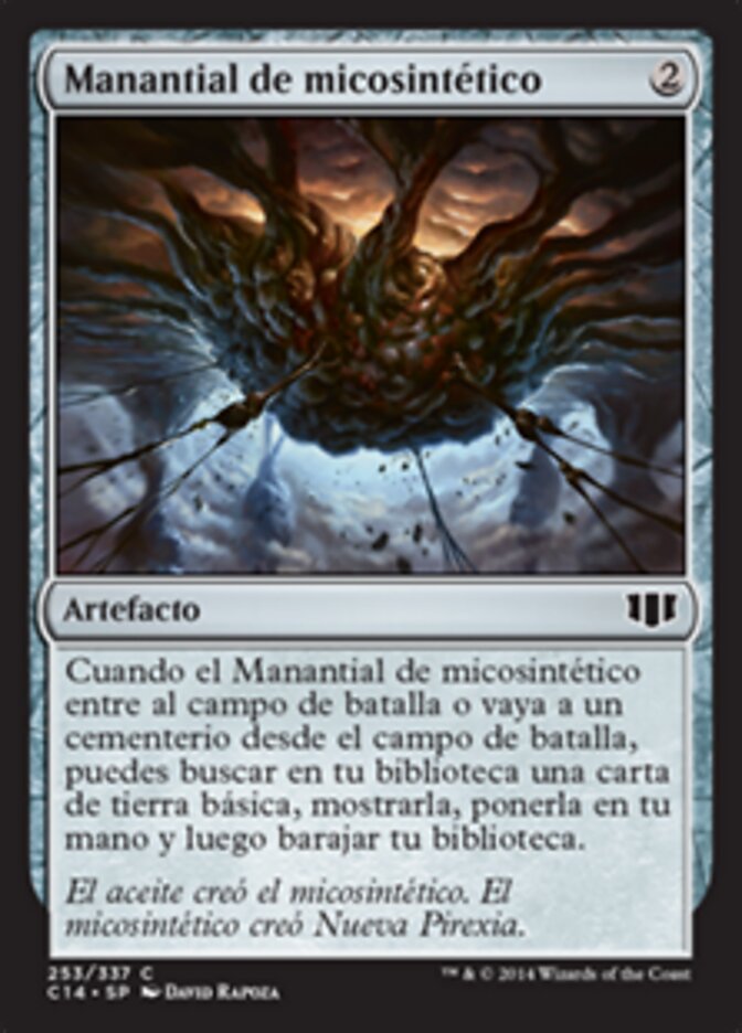 Manantial de micosintético