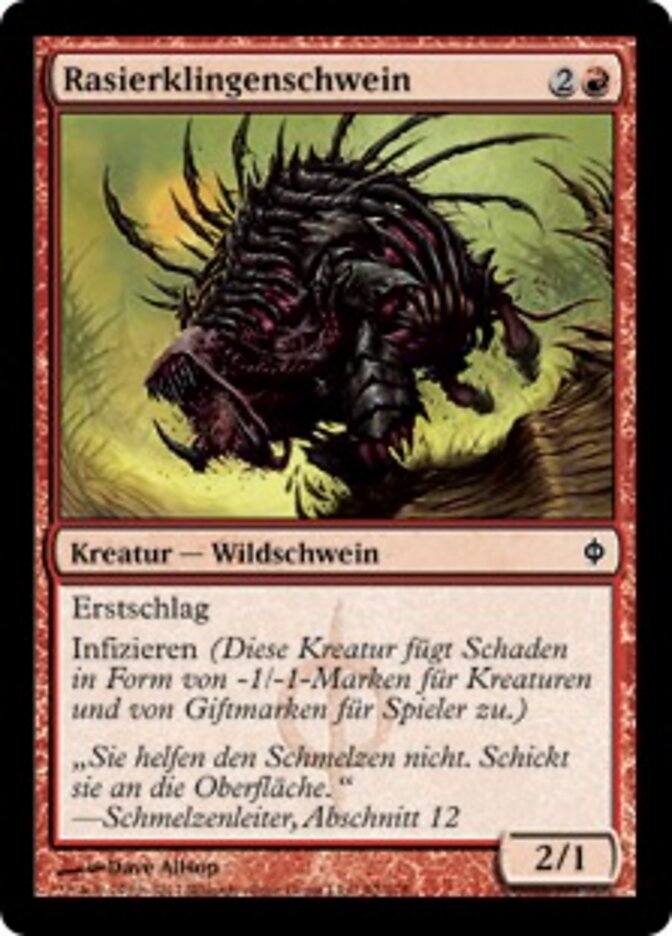 Rasierklingenschwein