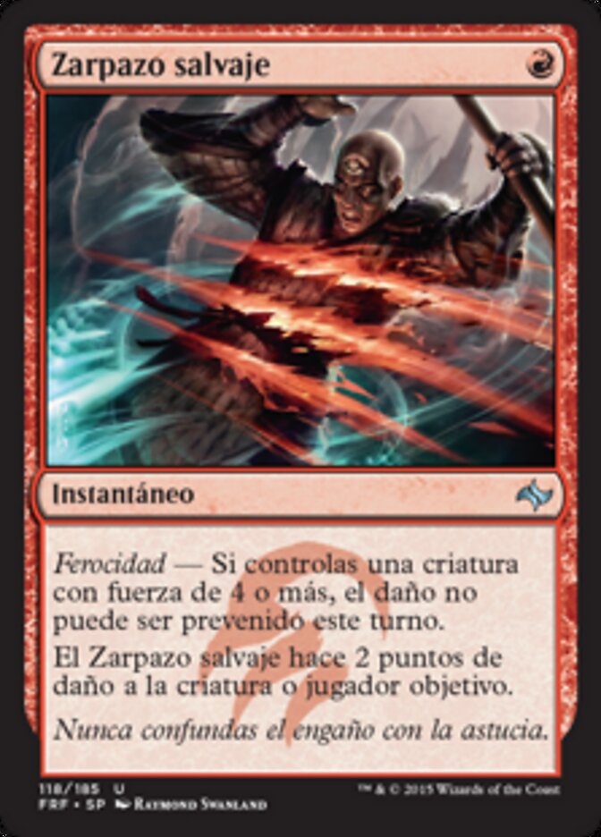 Zarpazo salvaje