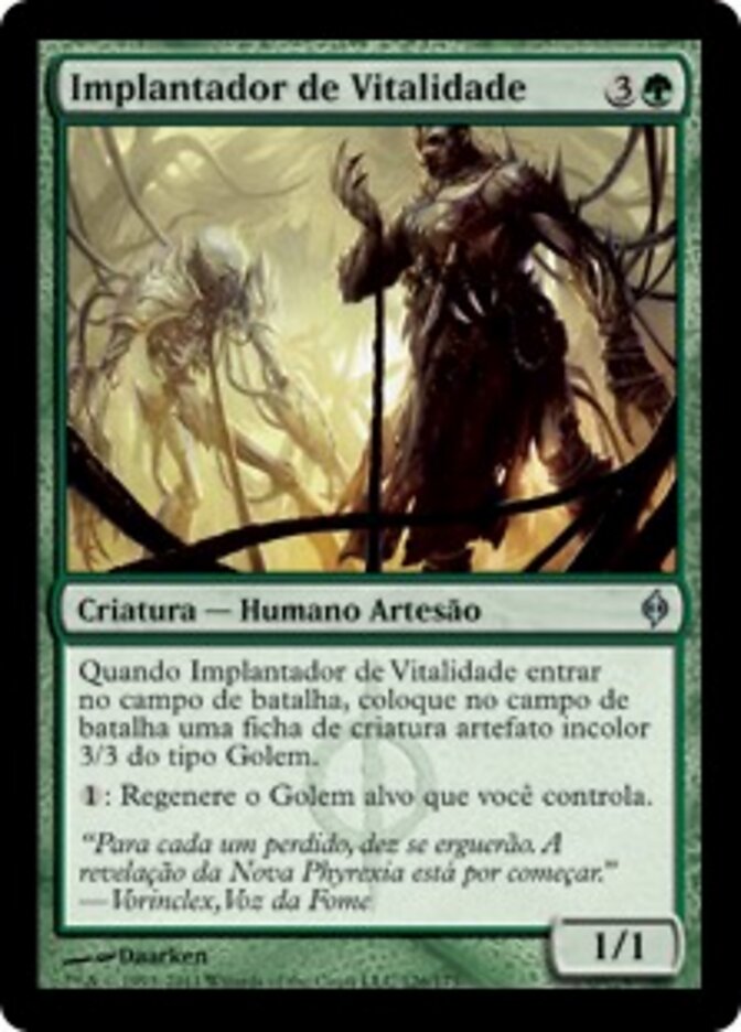 Implantador de Vitalidade
