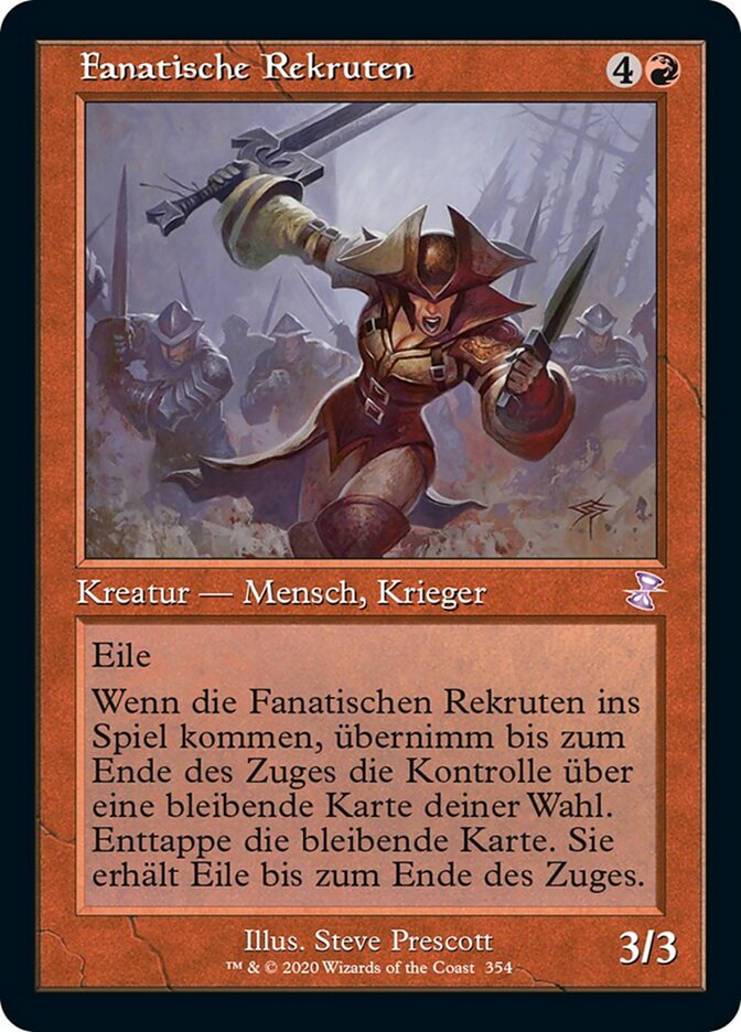 Fanatische Rekruten