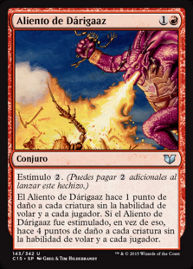 Aliento de Dárigaaz