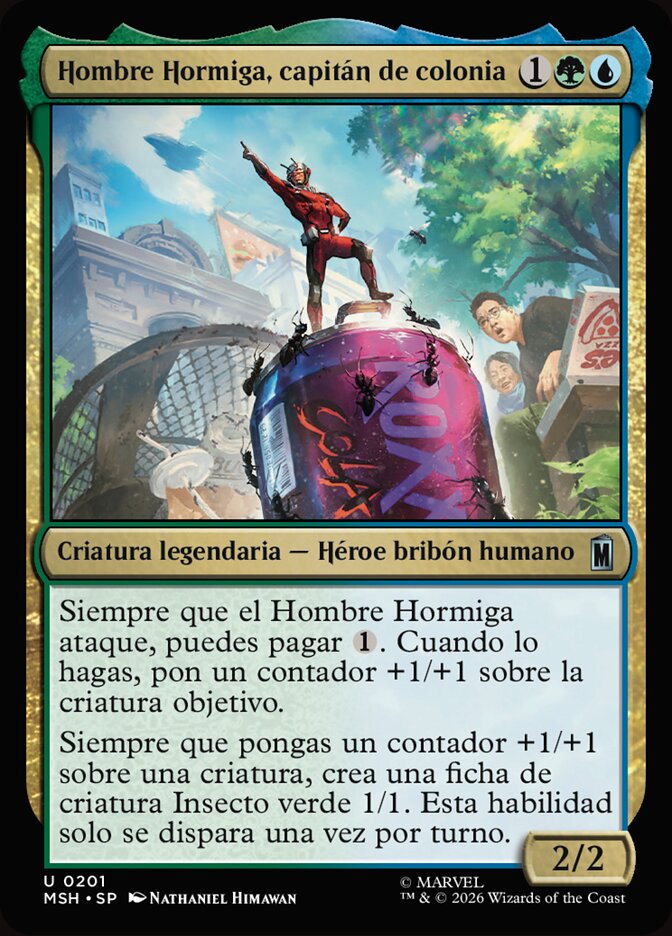 Hombre Hormiga, capitán de colonia