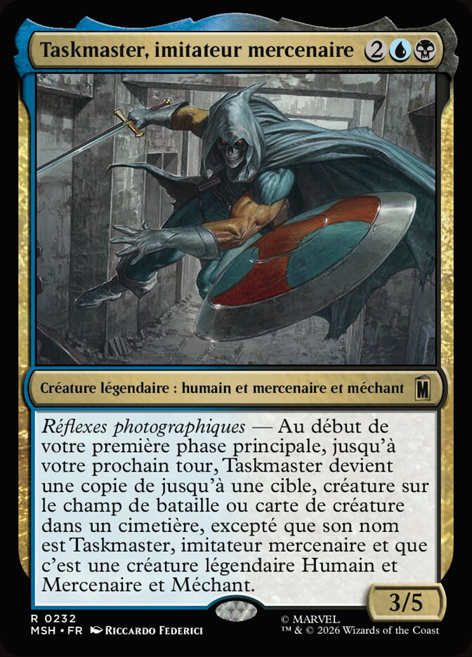 Taskmaster, imitateur mercenaire