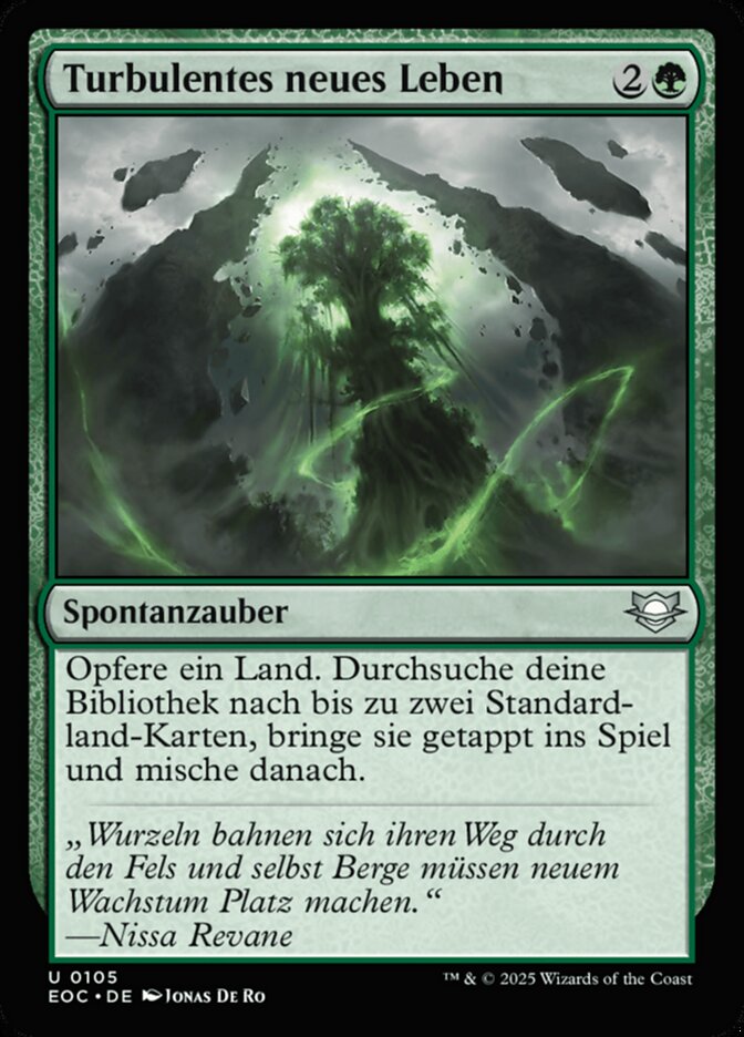 Turbulentes neues Leben