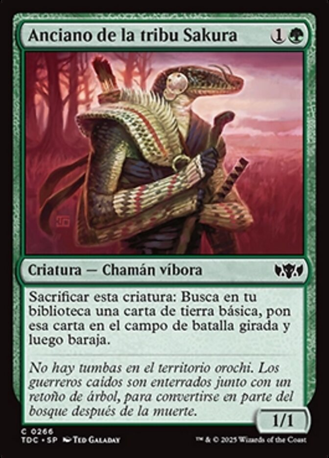 Anciano de la tribu Sakura