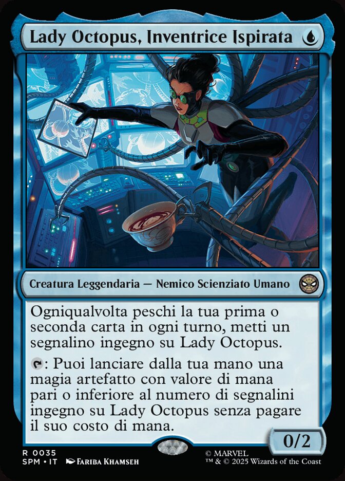 Lady Octopus, Inventrice Ispirata