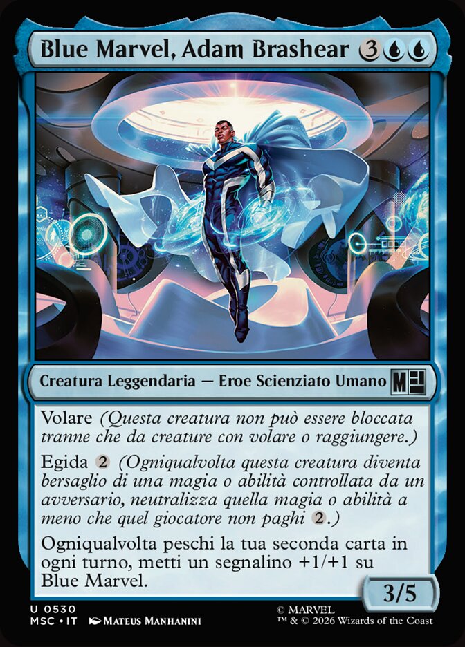 Blue Marvel, Adam Brashear
