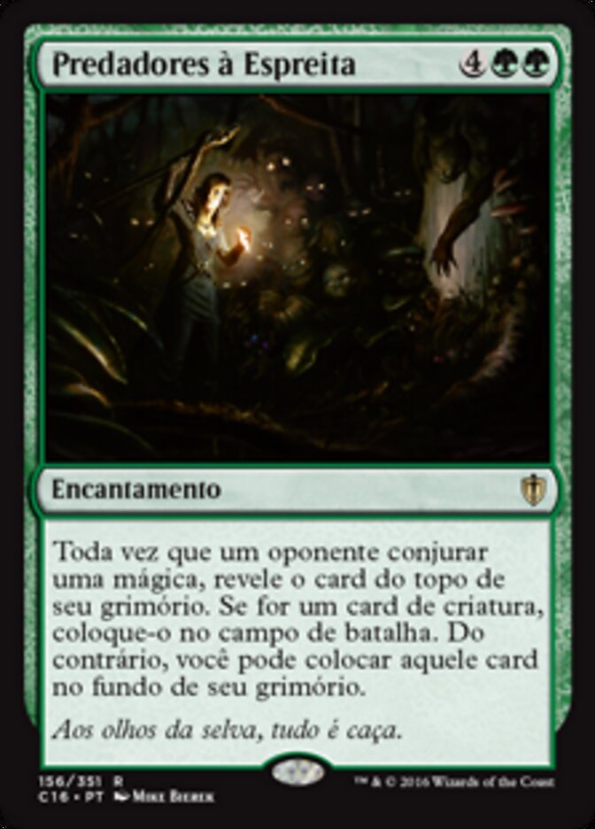 Predadores à Espreita