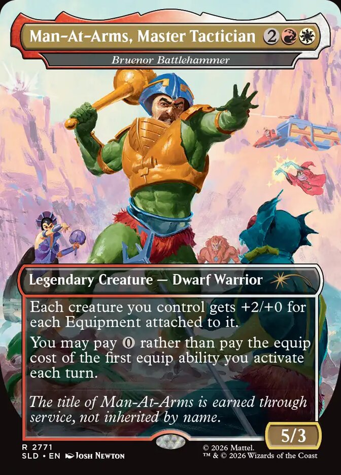 Man-At-Arms, Master Tactician