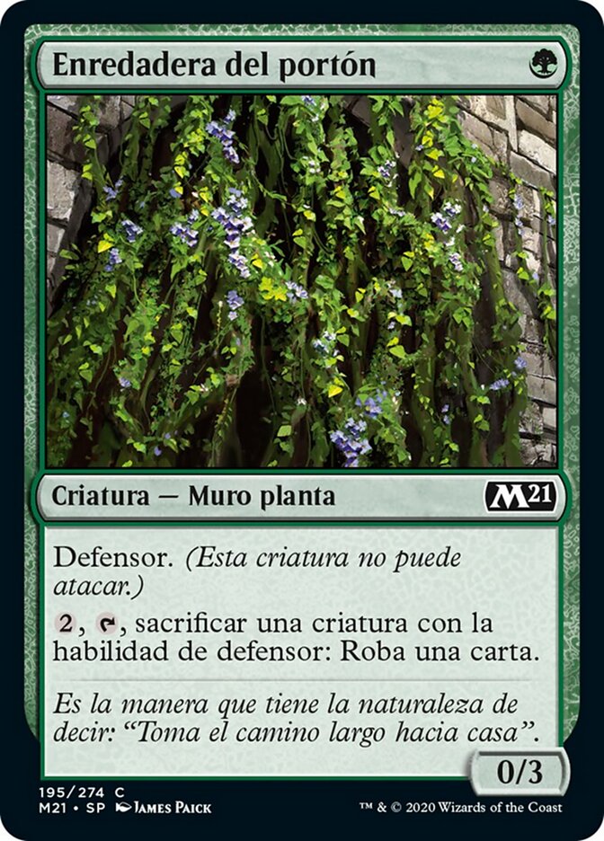 Enredadera del portón
