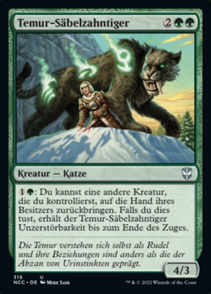 Temur-Säbelzahntiger