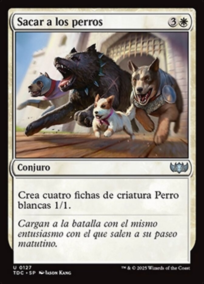 Sacar a los perros