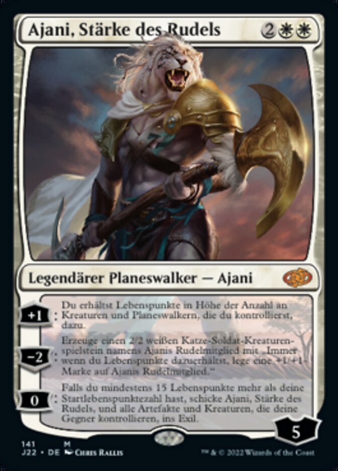 Ajani, Stärke des Rudels