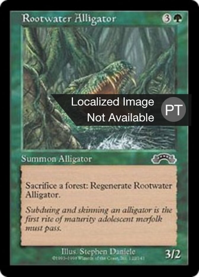 Aligátor de Rootwater