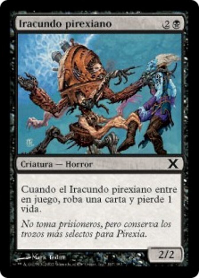 Iracundo pirexiano