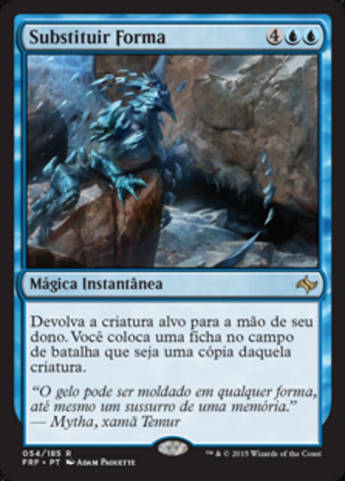 Substituir Forma