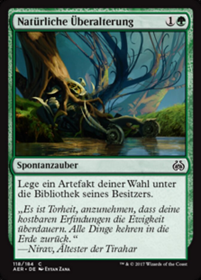 Natürliche Überalterung