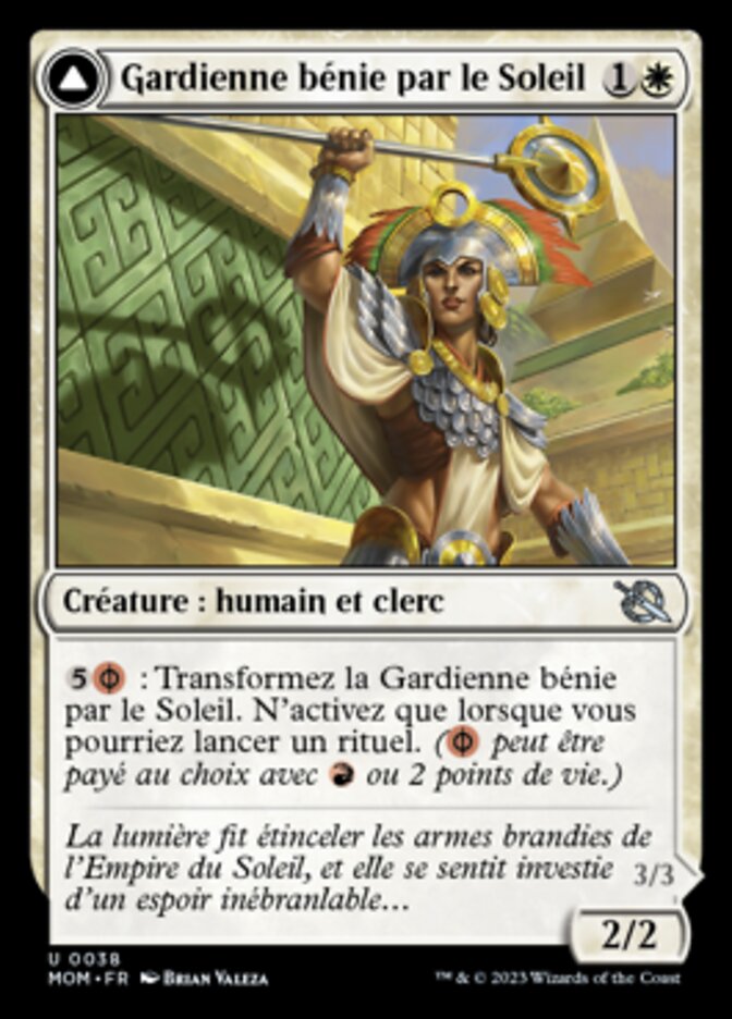 Sun-Blessed Guardian // Furnace-Blessed Conqueror