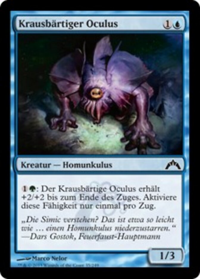 Krausbärtiger Oculus