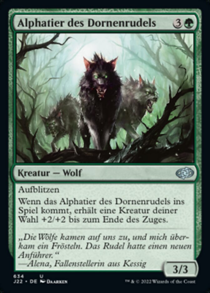 Alphatier des Dornenrudels