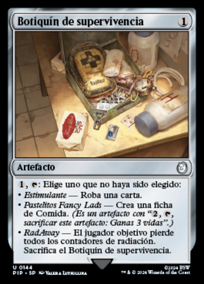 Botiquín de supervivencia