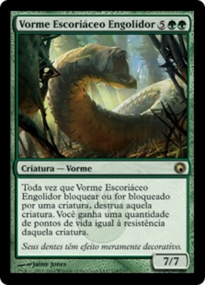 Vorme Escoriáceo Engolidor