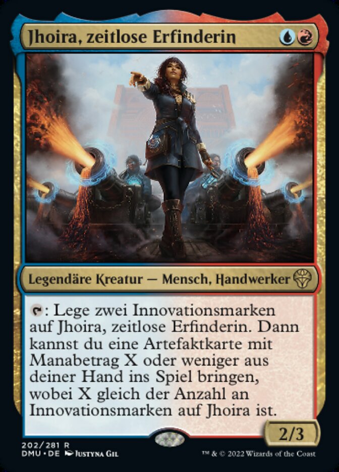 Jhoira, zeitlose Erfinderin