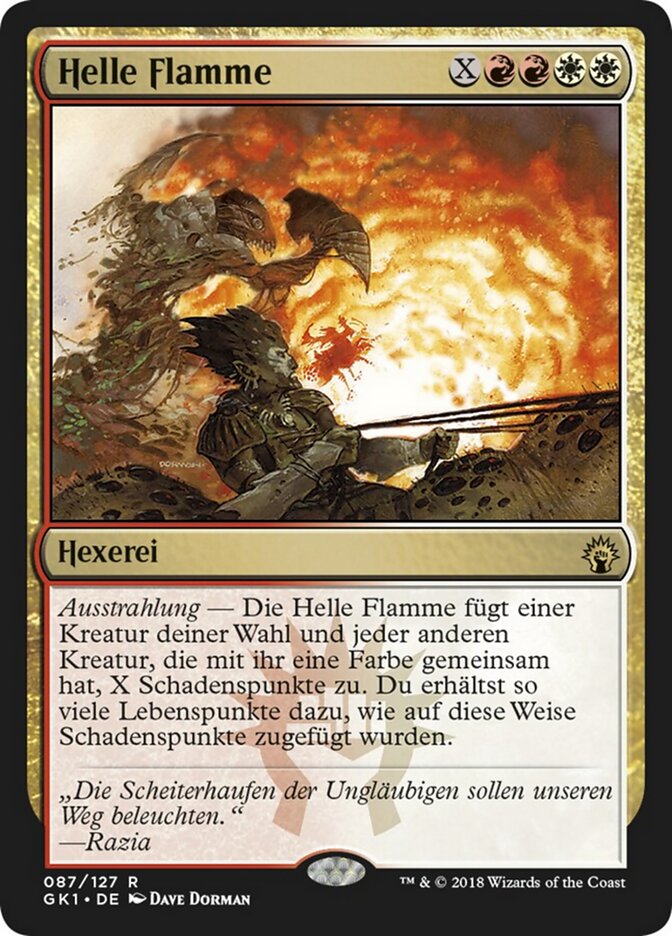 Helle Flamme
