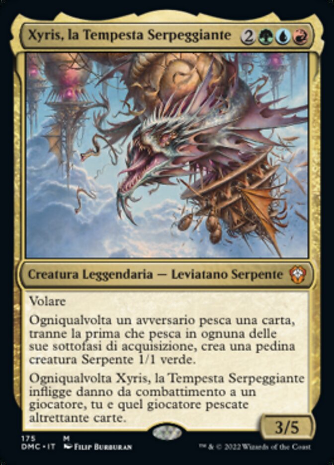 Xyris, la Tempesta Serpeggiante