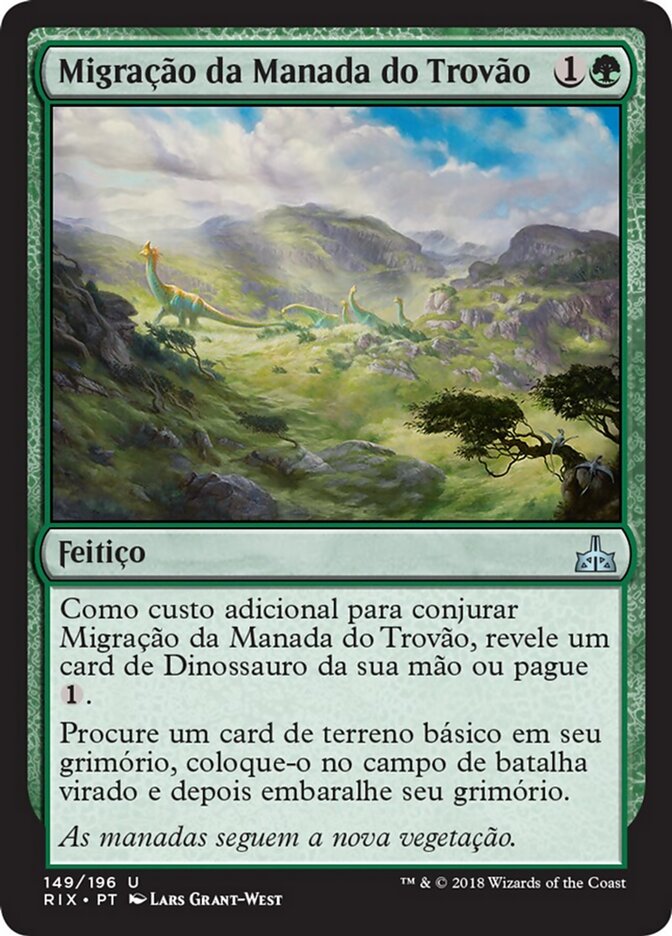 Migração da Manada do Trovão