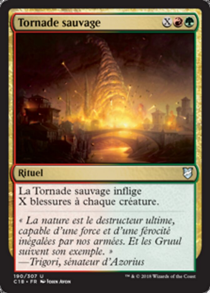 Tornade sauvage