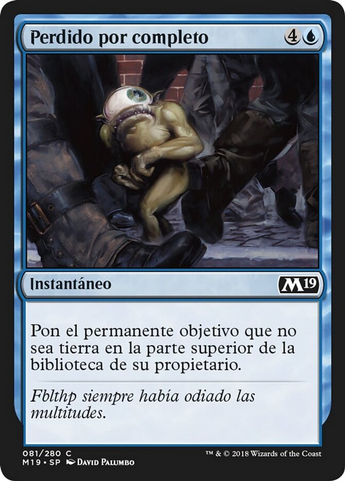 Perdido por completo